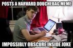 SAYING DOUCHEBAG